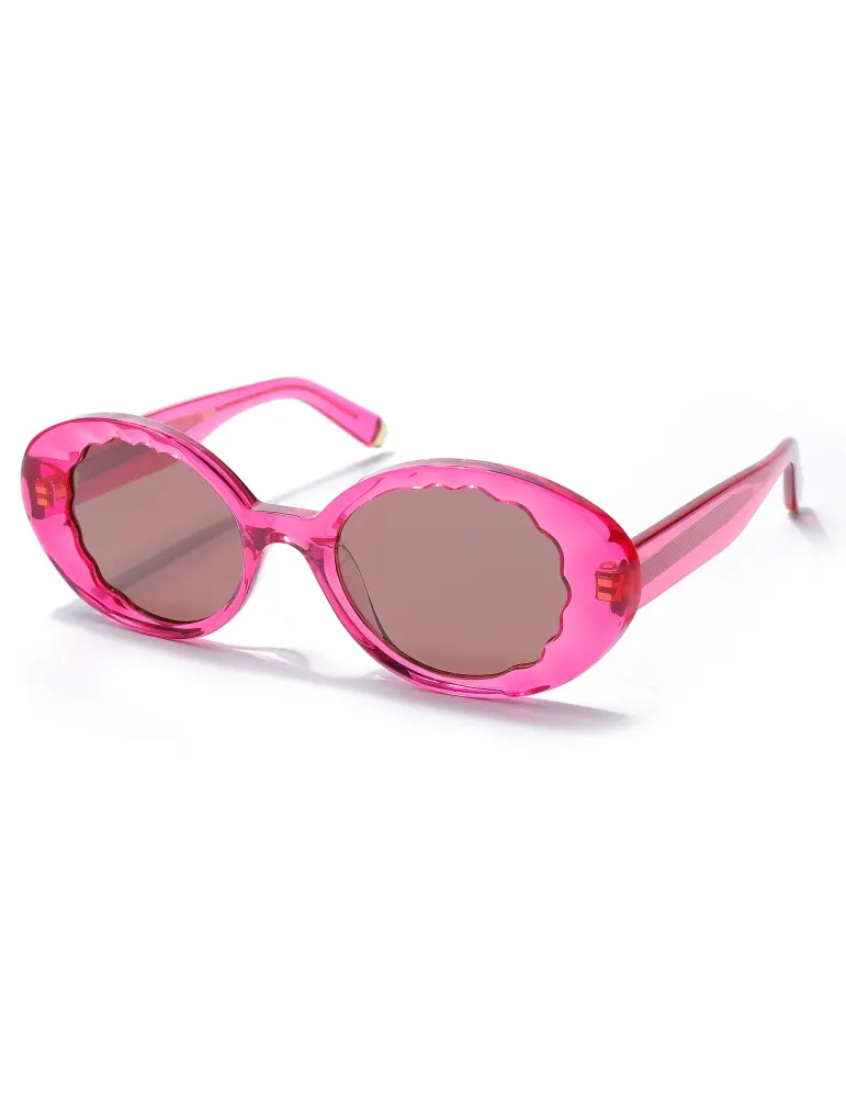 Occhiali da Sole Ovali Bold 33122A | In Acetato