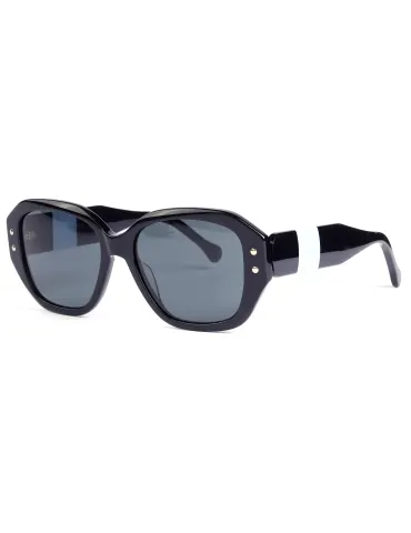 Occhiali da Sole Esagonali Oversize 33135A | In Acetato