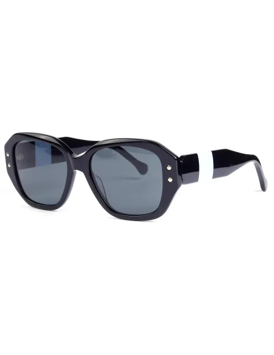 Occhiali da Sole Esagonali Oversize 33135A | In Acetato