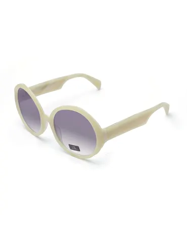 Occhiali da Sole Rotondi Oversize 33137A | In Acetato Bold