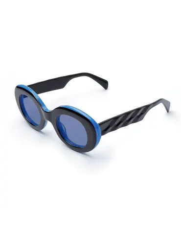 Occhiali da Sole Ovali Bold 33141A | In Acetato Bicolore