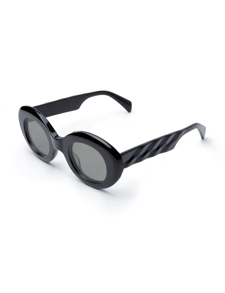 Occhiali da Sole Ovali Bold 33141A | In Acetato Bicolore