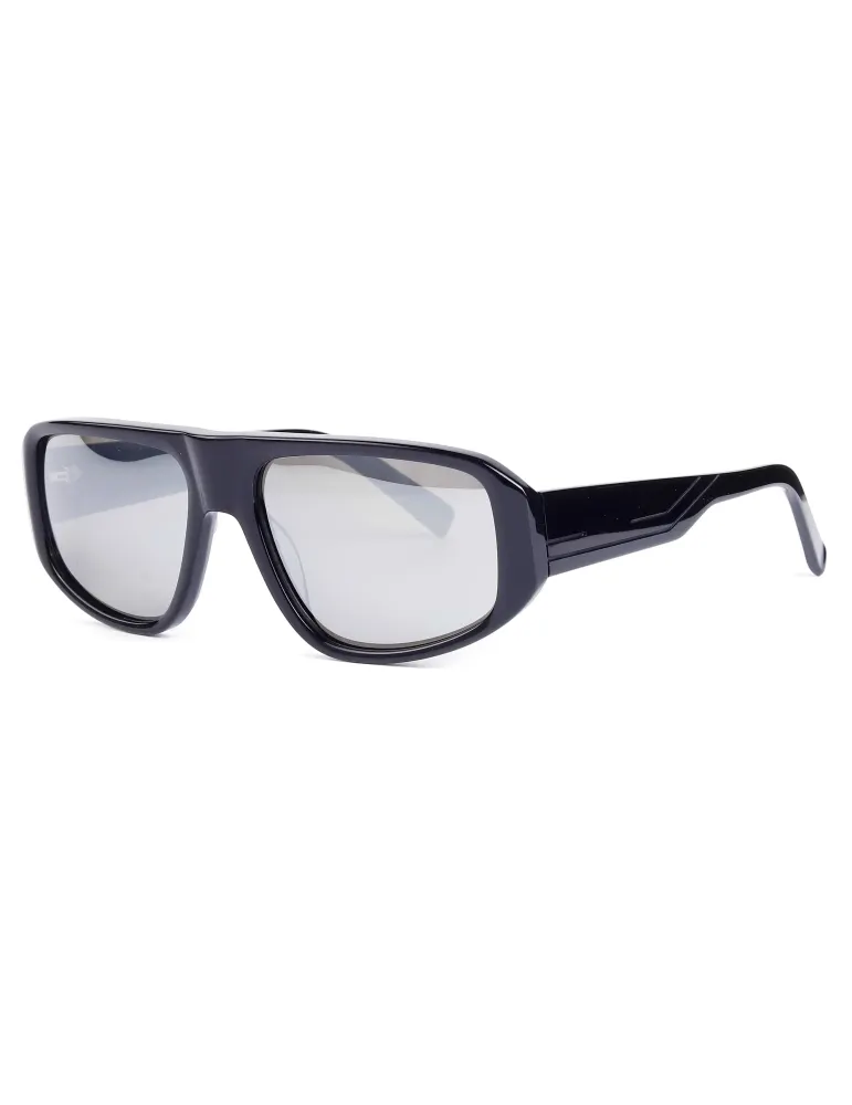 Occhiali da Sole Navigator Flat-Top 34053A | In Acetato Bold