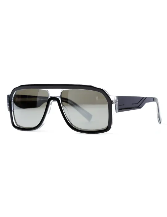 Occhiali da Sole Navigator Flat-Top 34054A | In Acetato Bold