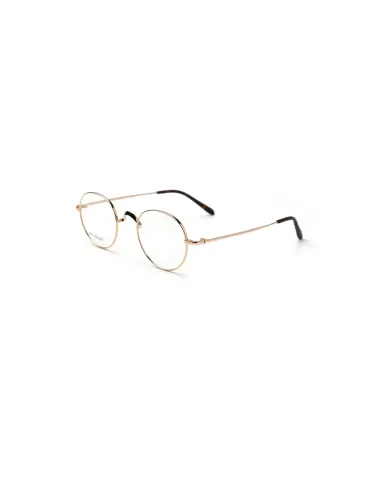 Occhiali da Vista Rotondi in Titanio 52099T | Stile Vintage Minimal 2