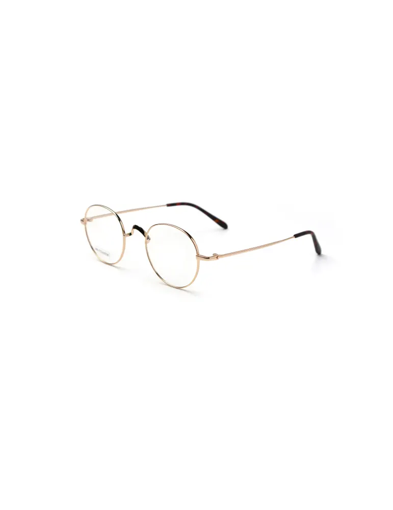 Occhiali da Vista Rotondi in Titanio 52099T | Stile Vintage Minimal