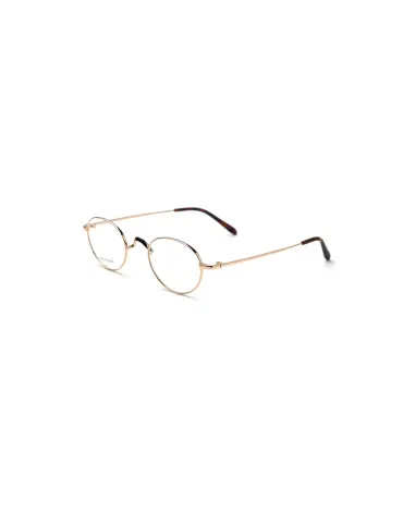 Occhiali da Vista Ovali in Titanio 52100T | Stile Vintage Minimal