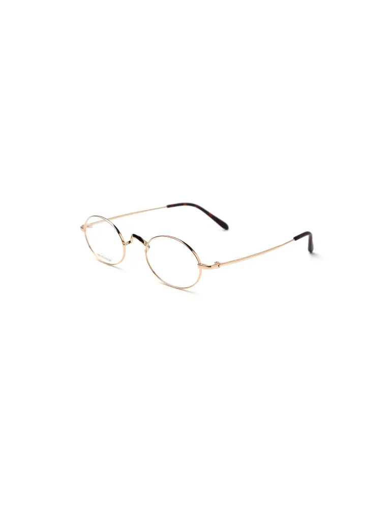 Occhiali da Vista Tondi in Titanio 52102T | Stile Vintage Minimal