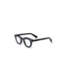 LUXZEN 42180A | Montatura da Vista Rotonda in Acetato