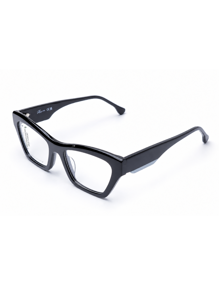 LUXZEN 33041A | Montatura Occhiali Donna Oversize in Acetato