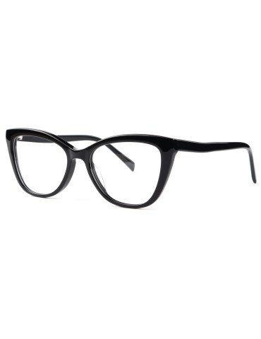 LUXZEN 43023A | Montatura Occhiali Donna Cat-Eye in Acetato