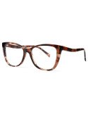LUXZEN 43021A | Occhiali da Vista Donna Cat-Eye in Acetato