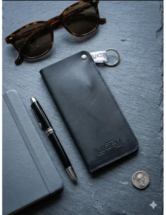 Astuccio Slim em Couro
