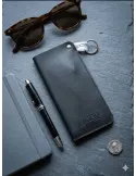 Slim Leather Pencil Case