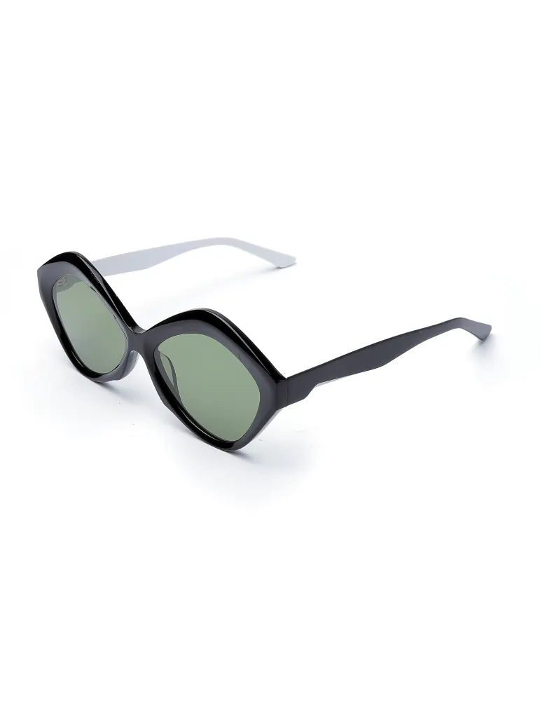 Occhiali da Sole Geometrici a Rombo 33087A | In Acetato
